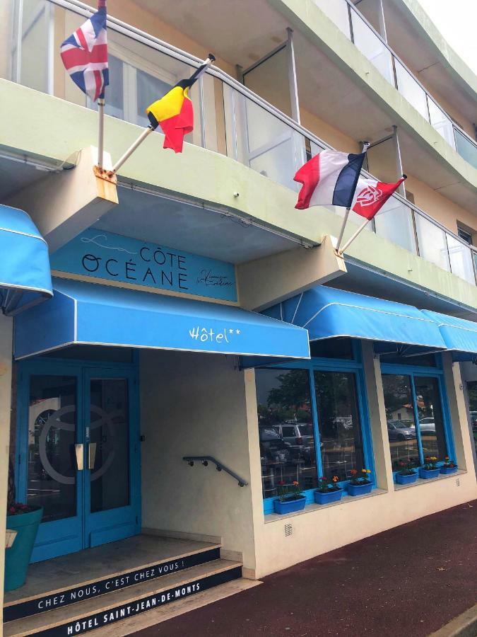 Hotel La Cote Oceane- 250 M Plage سان جان دي مونت المظهر الخارجي الصورة